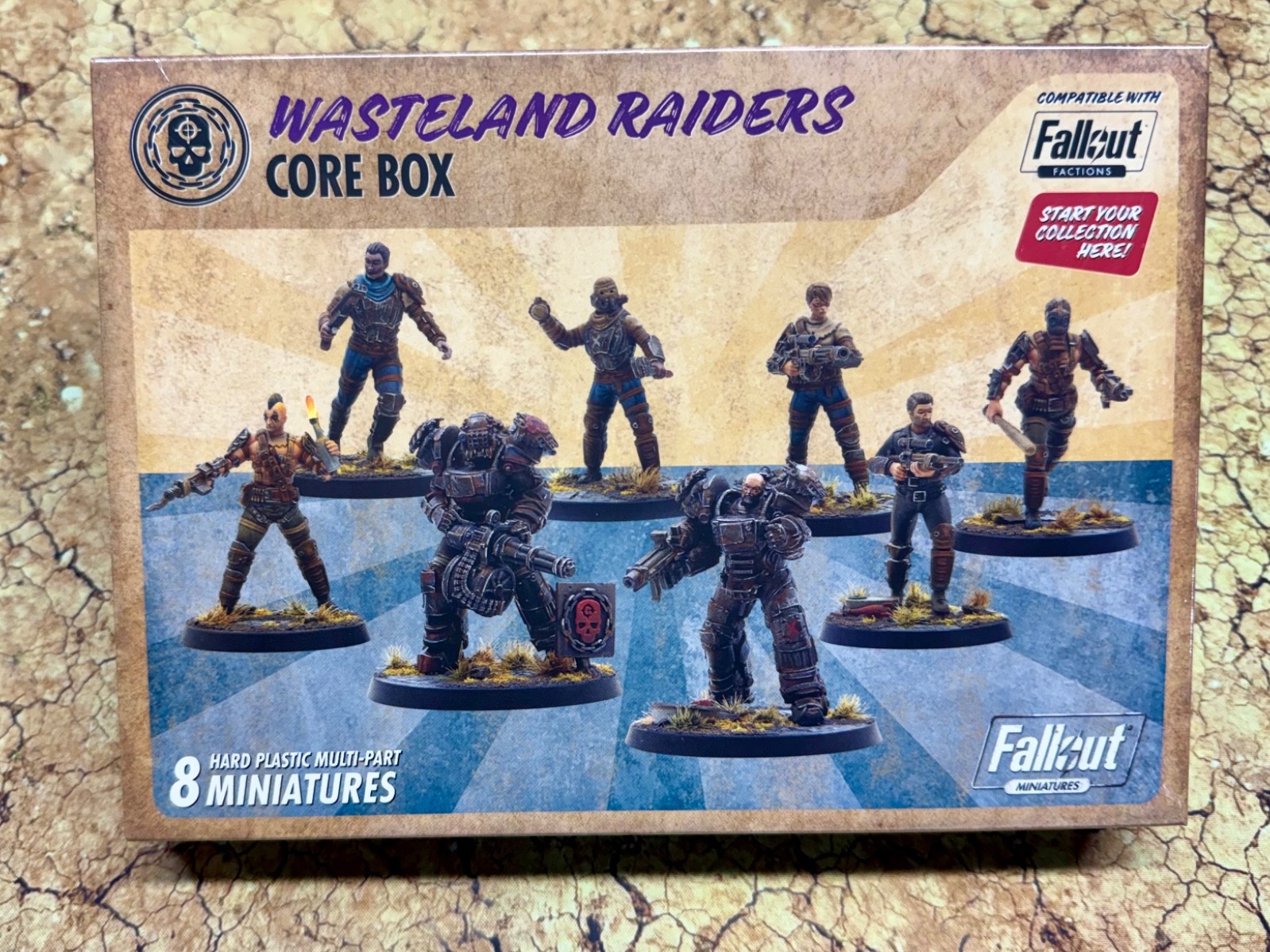 Fallout Wasteland Warfare Wasteland Raiders Core Box Modiphius NEW NIB Plastic
