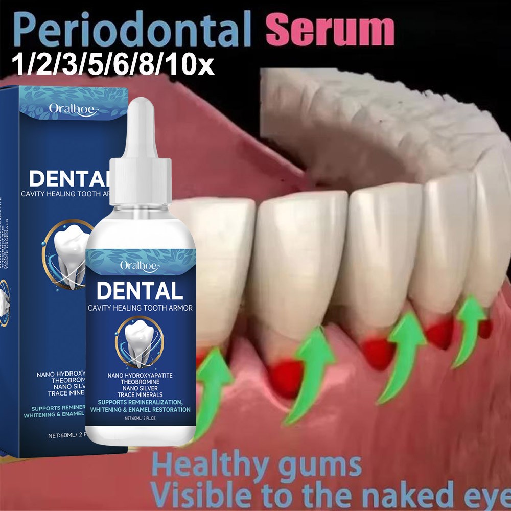 60ml Dental Cavity Healing Tooth Armor Liquid Tooth Care Helps Keep Gums Healthy