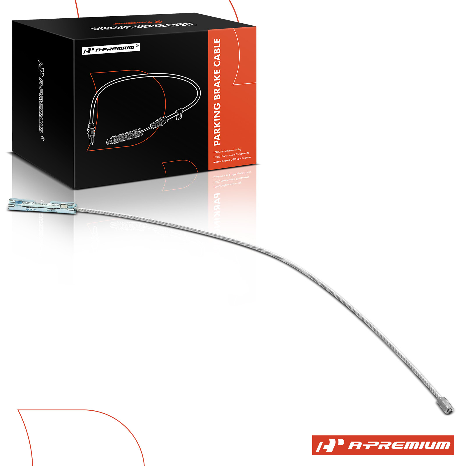 A-Premium Parking Brake Cable Intermediate for Dodge B1500 95-98 B2500 95-97