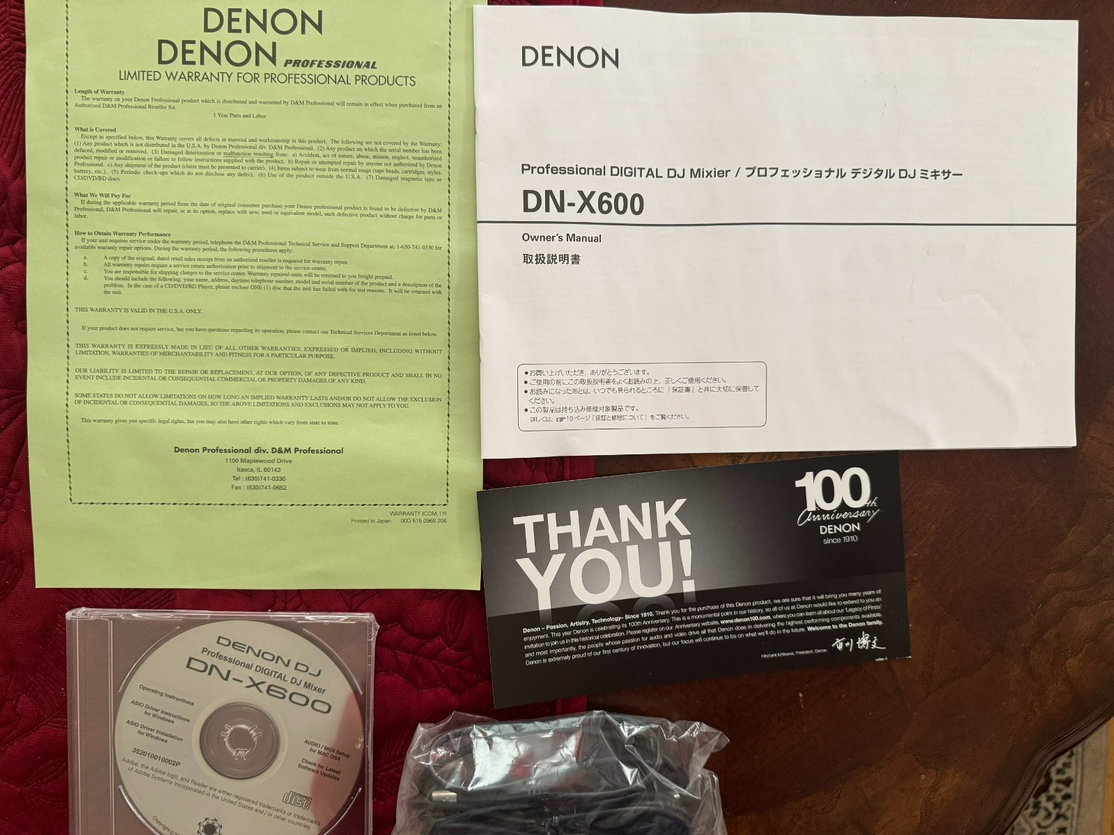 Denon DN-X600 Mixer – Open Box