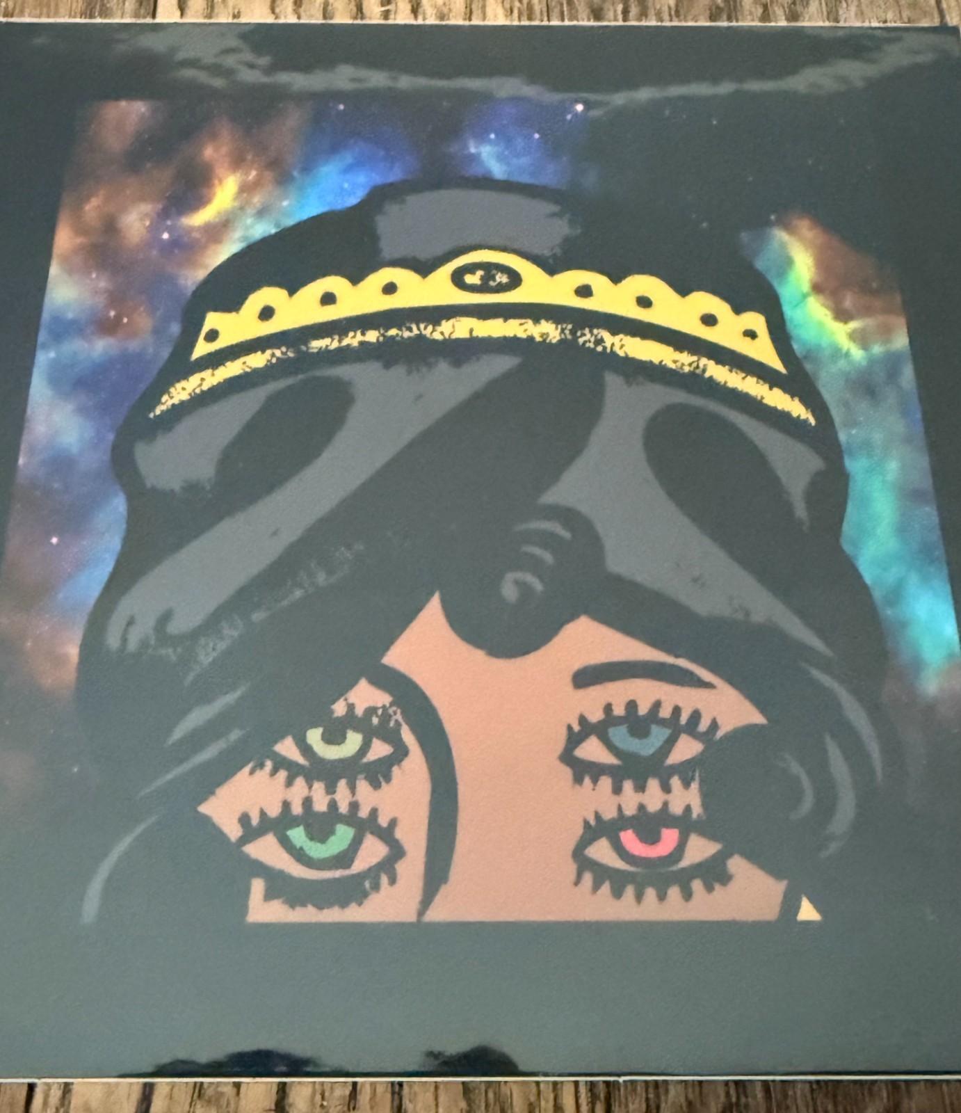 WRMFZY “Gypsy In Space” Blue Variant Sticker
