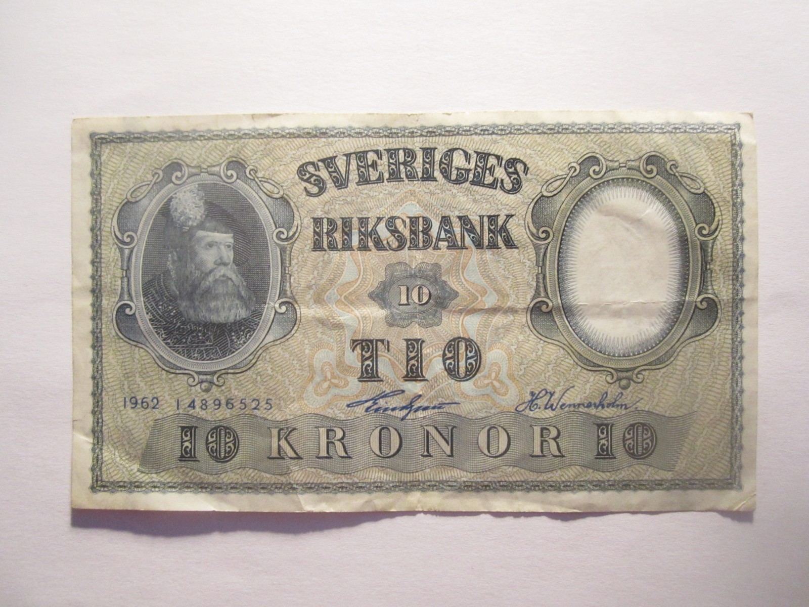 1962 SWEDEN 10 KRONOR