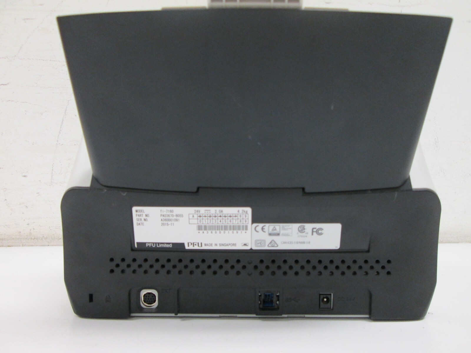 Fujitsu FI-7160 ADF DESKTOP DOCUMENT SCANNER