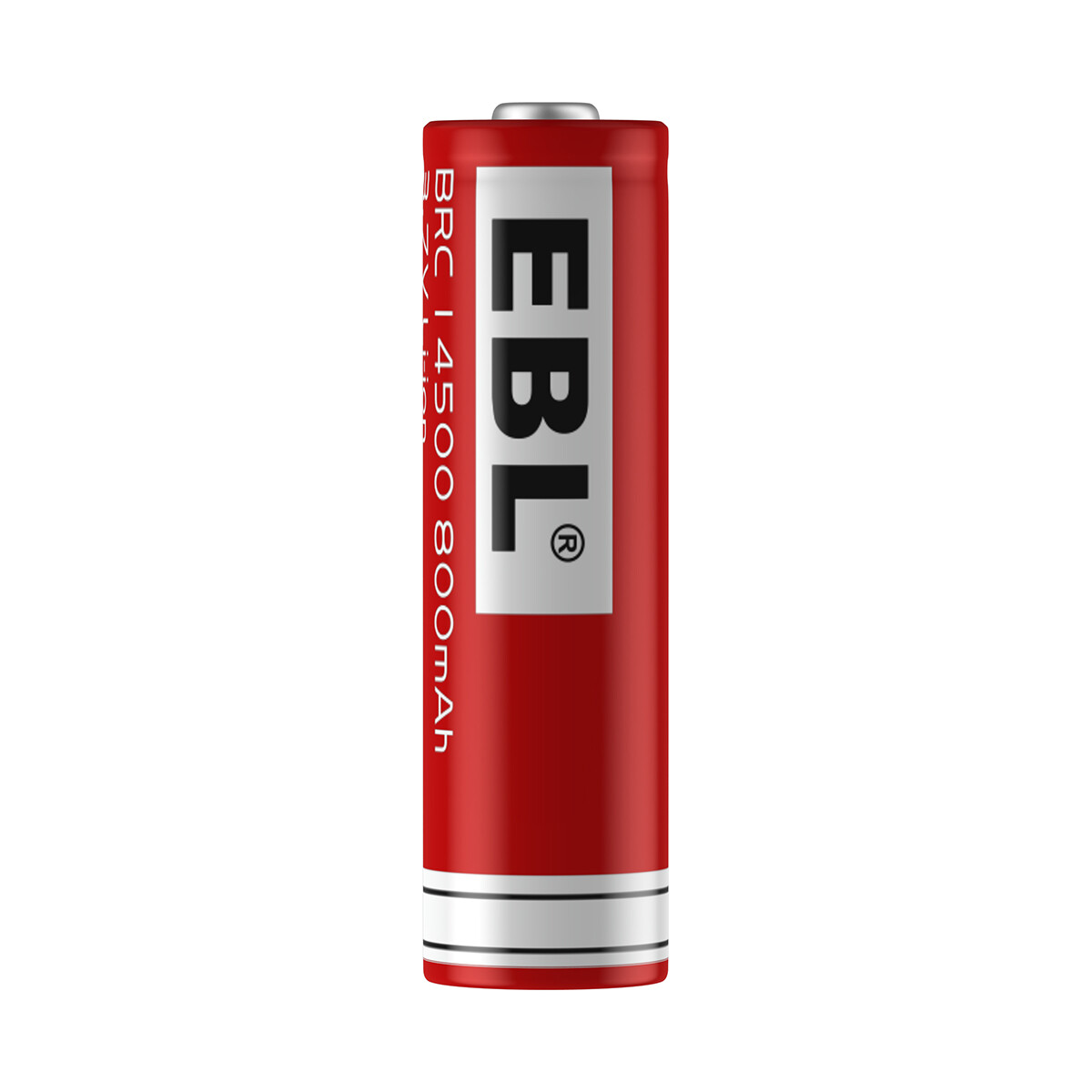 4X 14500 Battery 800mAh Li-ion 3.7V Rechargeable Batteries Cell For Flashlight