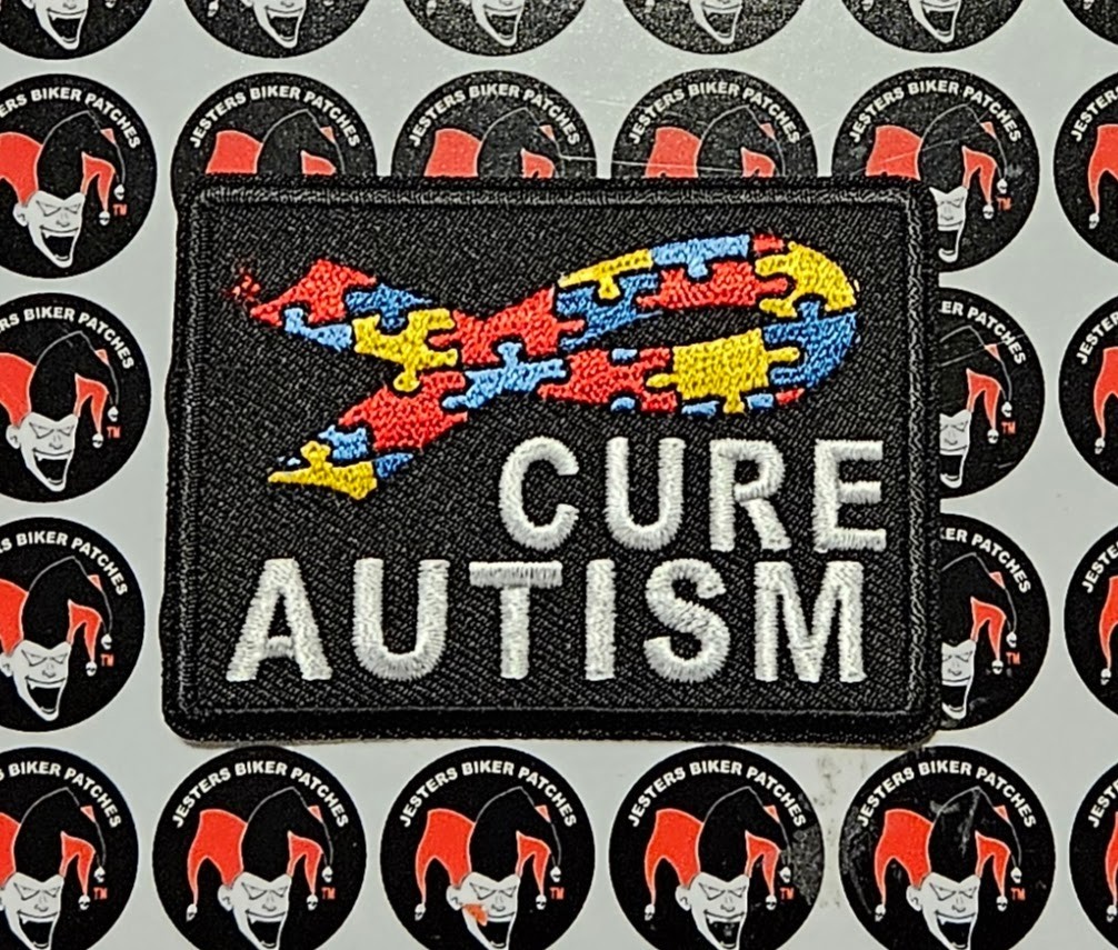 Autism  Embroidered Patch RBN006