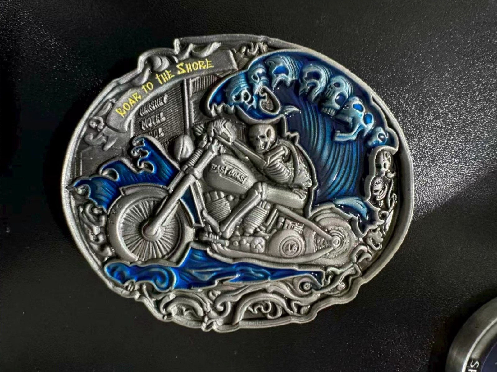 PAGANS 1 PERCENT MC PENNSYLVANIA ROAR TO SHORE CHALLENGE COIN