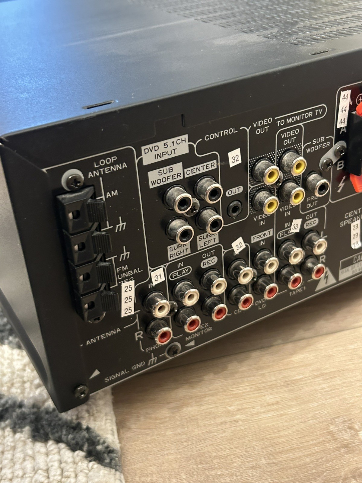 Pioneer VSX-D407 Audio/Video Multi-Channel Receiver Digital Processor - TESTED