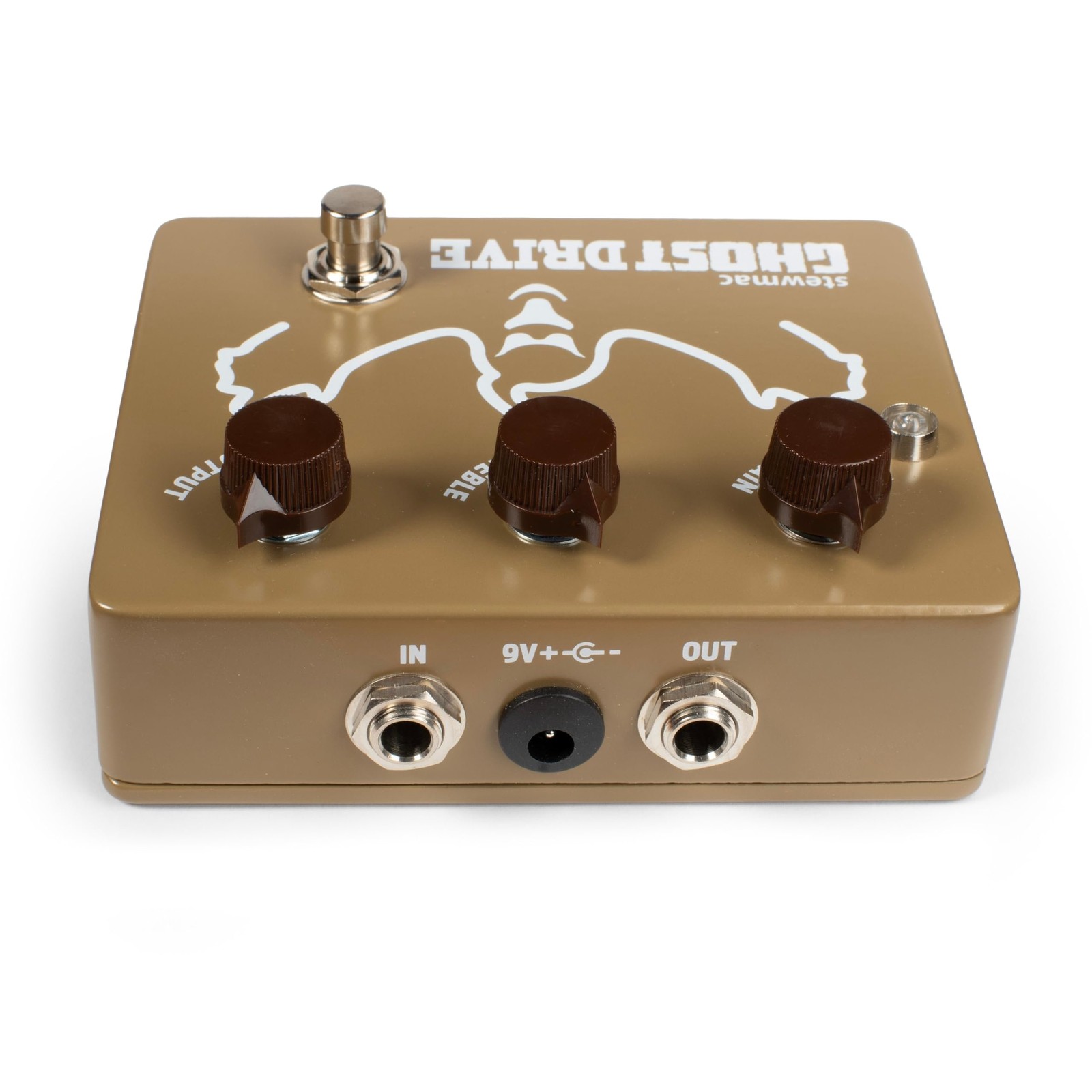 StewMac Ghost Drive Transparent Overdrive Pedal – Authentic Klon–Inspired