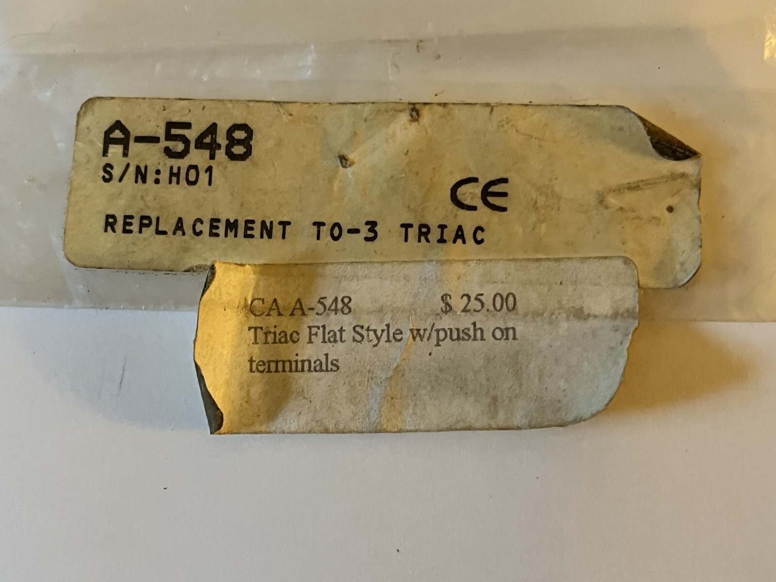 Triac A-548 TG35F60 🔥NEW NOS💥