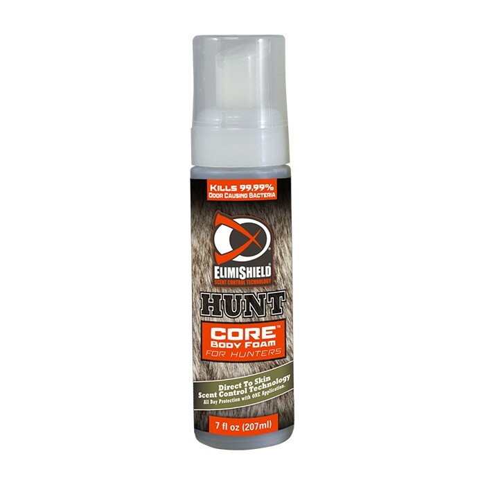 Elimishield HUNT CORE Scent Elimination BodyFoam for Hunters 7oz 2pk 2x 00401