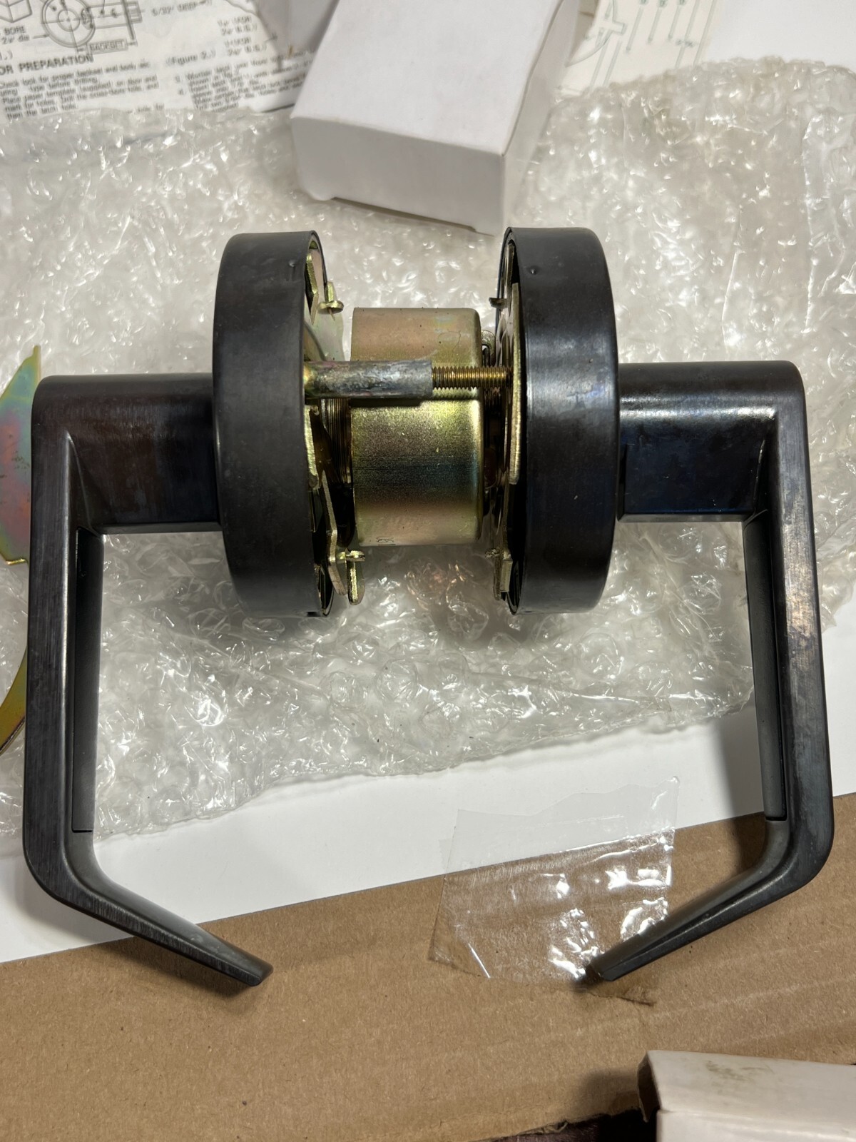 LSDA 300 Series Grade 2 Passage Lever Set (no box) MATTE BLACK