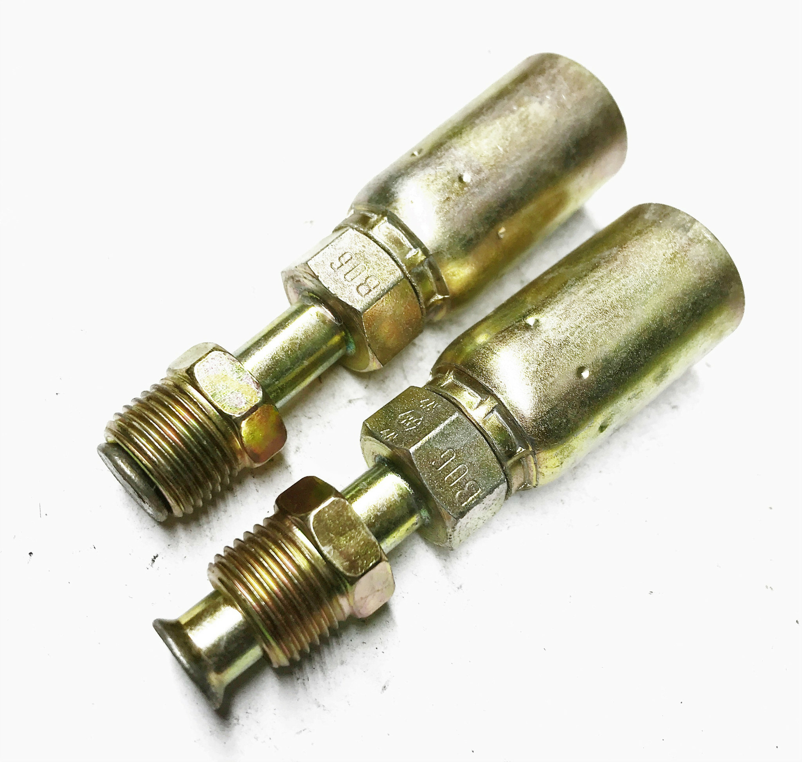 Weatherhead Hydraulic Fitting 06U-B06 [Lot of 2] NOS