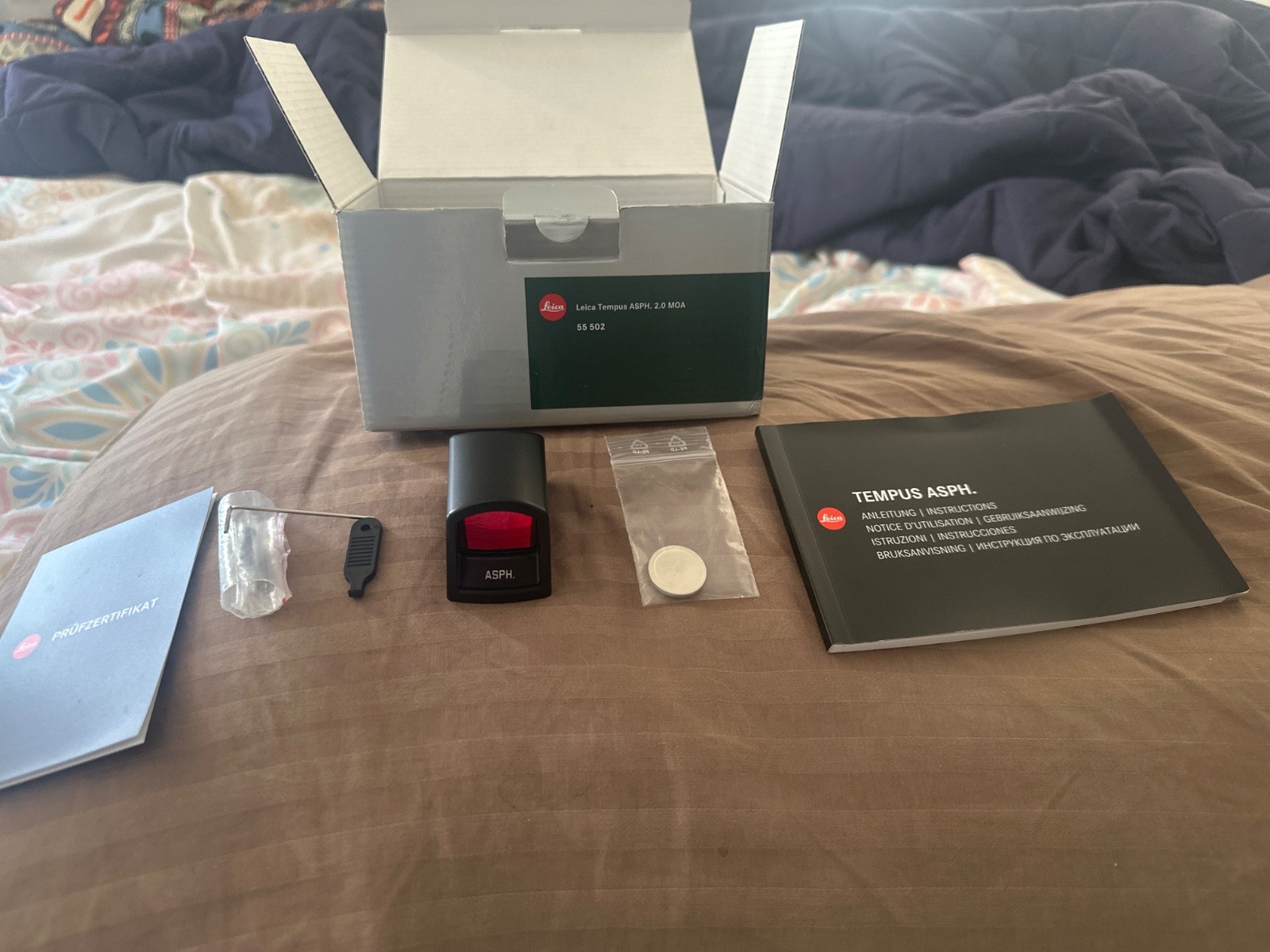 Leica Tempus ASPH 2.0 MOA Red Dot Sight 55502