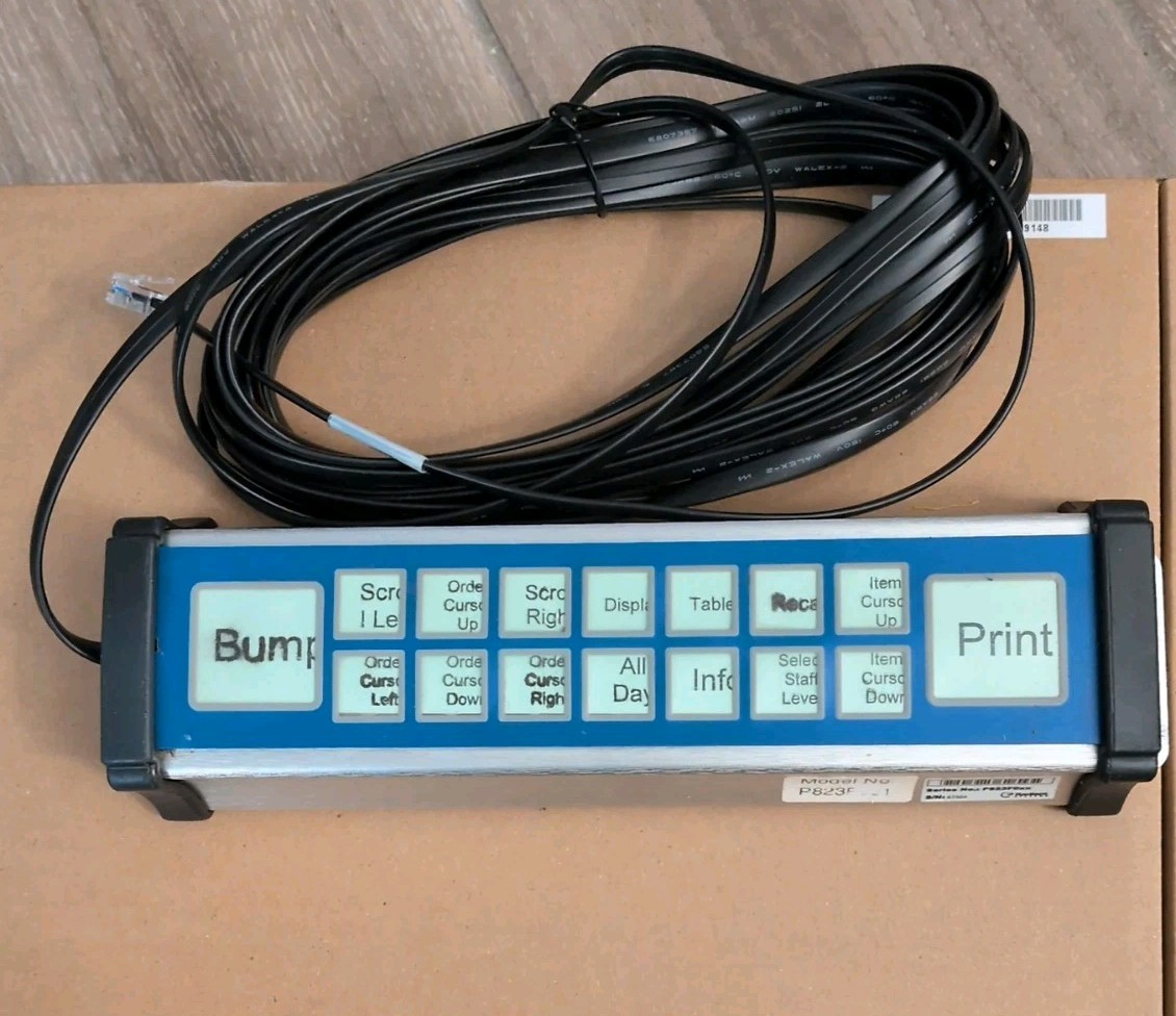 NCR Bump Bar P823F031 Cable Included - Used But Excellent Condition