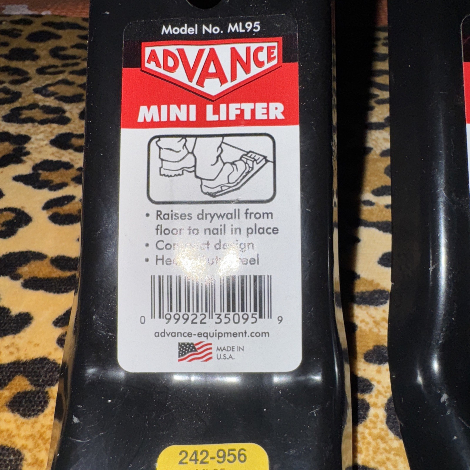 Advance Drywall Mini Lifter ML-95 Quantity 3 1386