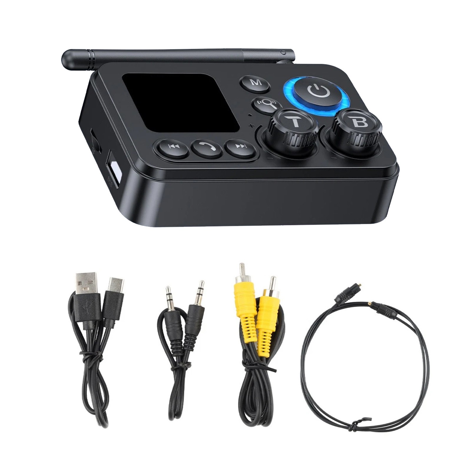 For Bluetooth 5.4 Transmitter Receiver 3.5mm AUX RCA Stereo Adapter Good Quality