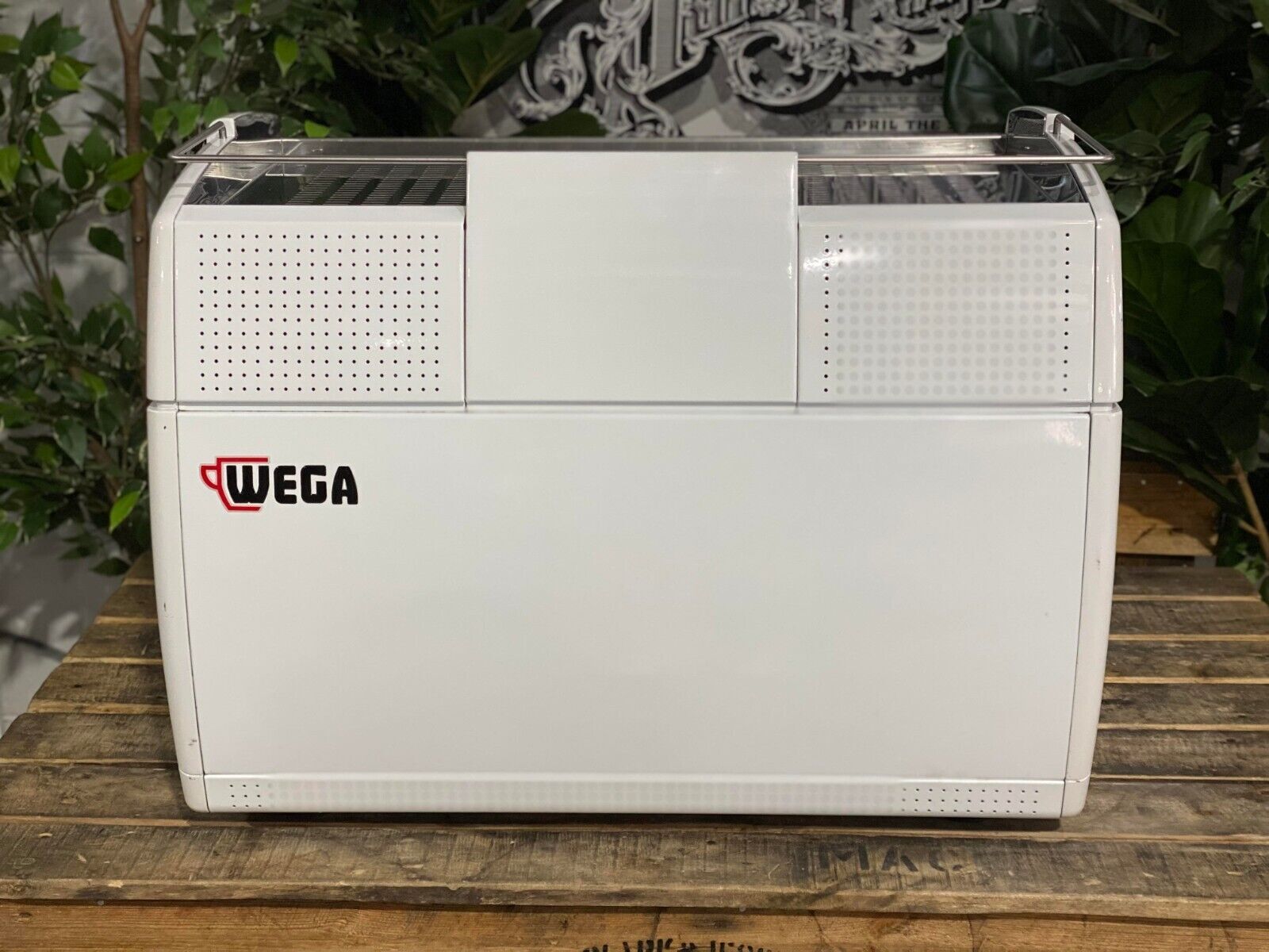 WEGA SPHERA 2 GROUP WHITE ESPRESSO COFFEE MACHINE