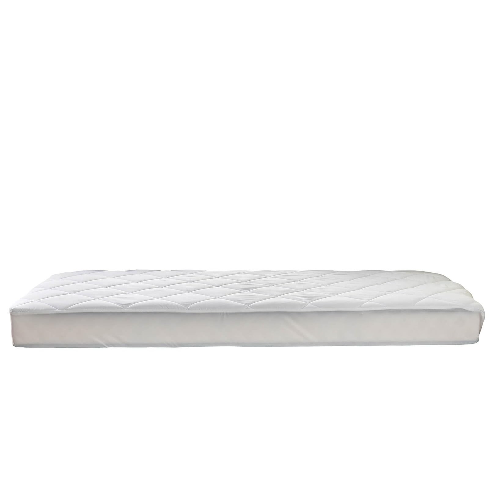 Kingnex Twin XL Mattress Topper for Extra Long Bed Dorm XL, White