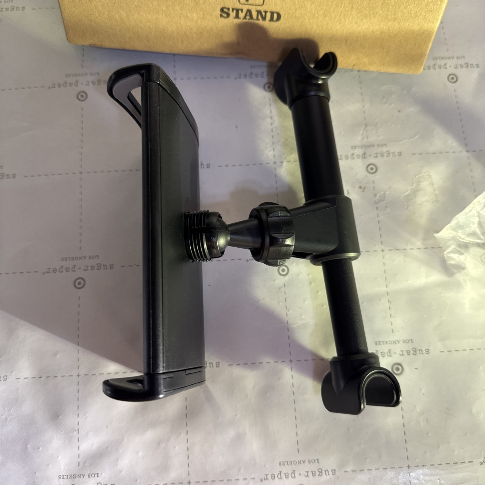 Car Headrest Mount, Lamicall Headrest Tablet Holder - Stand Cradle Compatible...