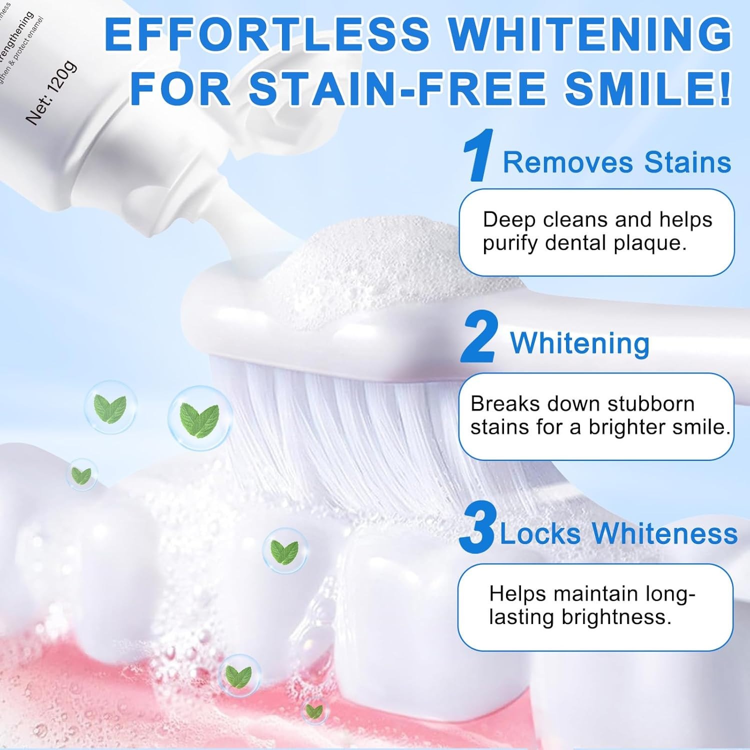 Hydroxyapatite Toothpaste 2 Pack Tooth Strengthening Free Ship