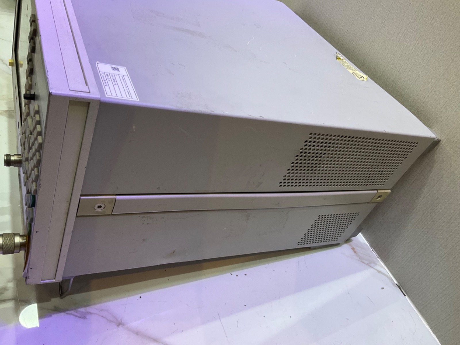 AGILENT TECHNOLOGIES E5071C NETWORK ANALYZER 9KHz-8.5GHz E5071C-ATO-65898
