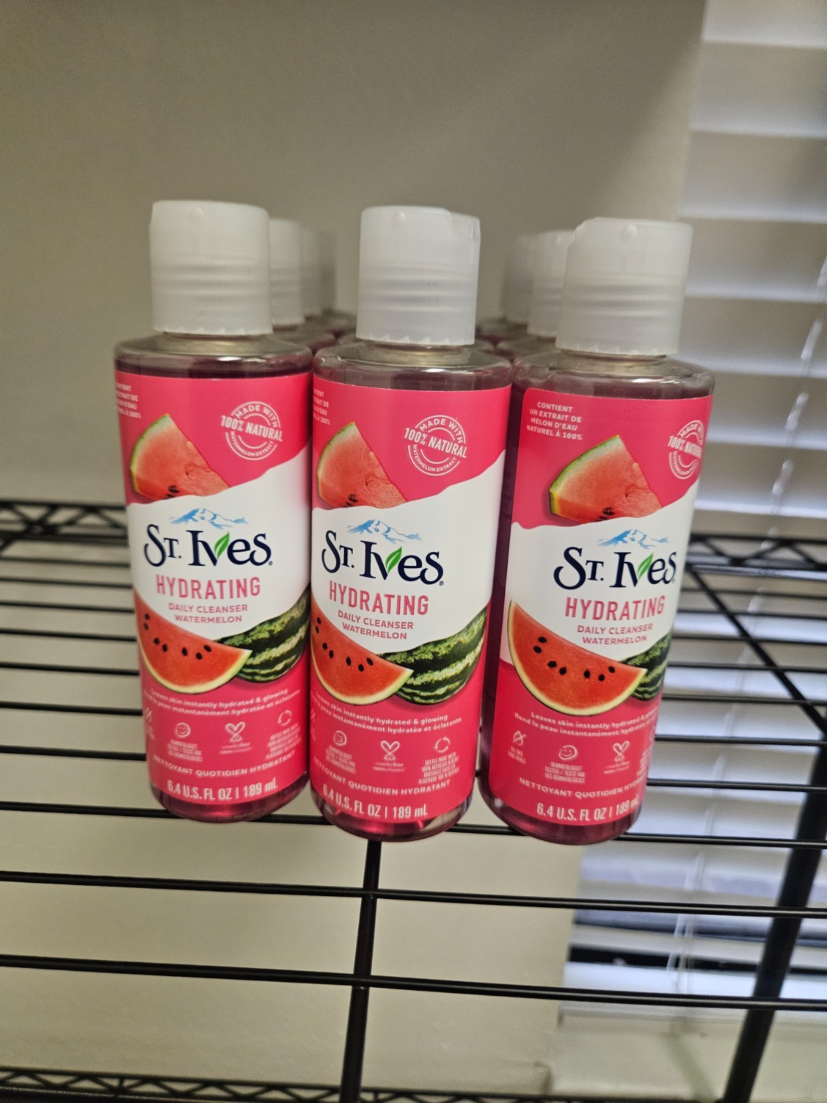 (12 NEW)  6.4oz bottles St Ives Watermelon Daily Cleanser