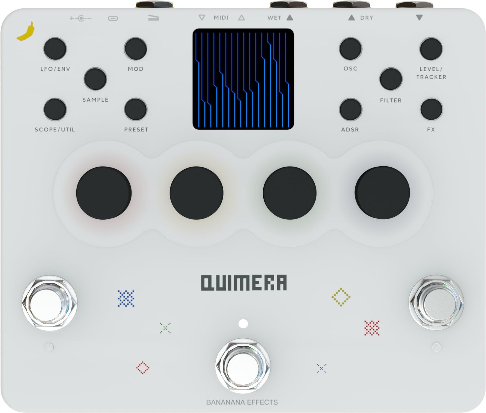 Bananana Effects QUIMERA Polyphonic Synthesizer Pedal Japan Import