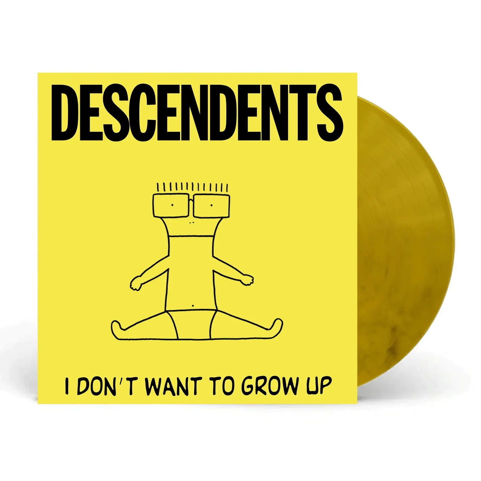 Descendents - I Don't Want to Grow Up - Banana Peel Yellow Vinyl - Brand New
