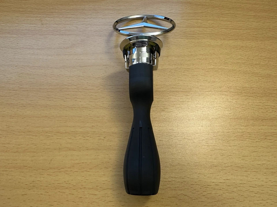 Mercedes hood star emblem removal tool for C-class; E-class; S-class