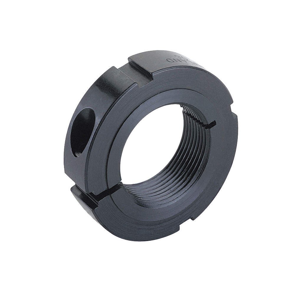 RULAND MANUFACTURING TCN-06-F Shaft Collar,Locknut,1.173-18 In,Steel 30VT79