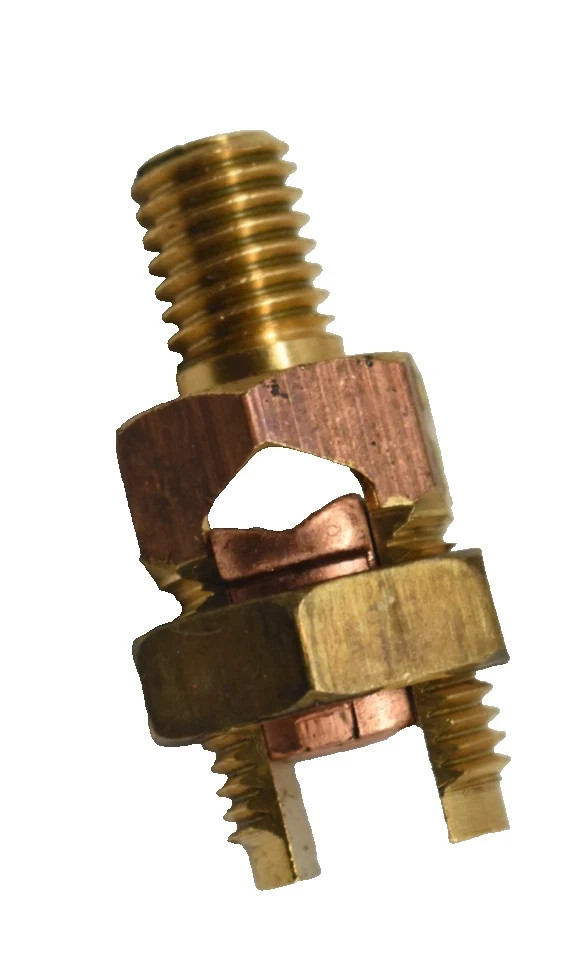 Burndy KC26 Copper Splitbolt Servit Grounding Connector 2-2/0 Str 2-3/0 Str