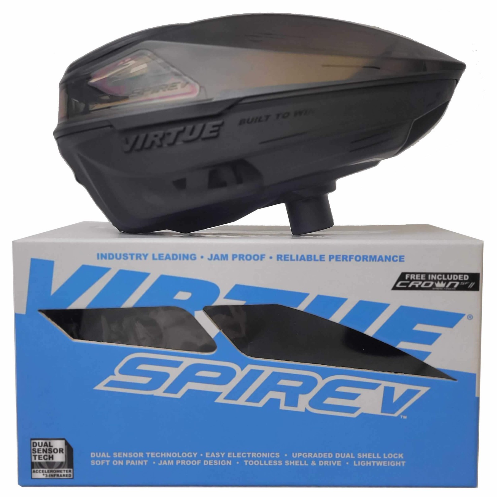 Virtue Spire V Loader - Dust Crystal Smoke / Black