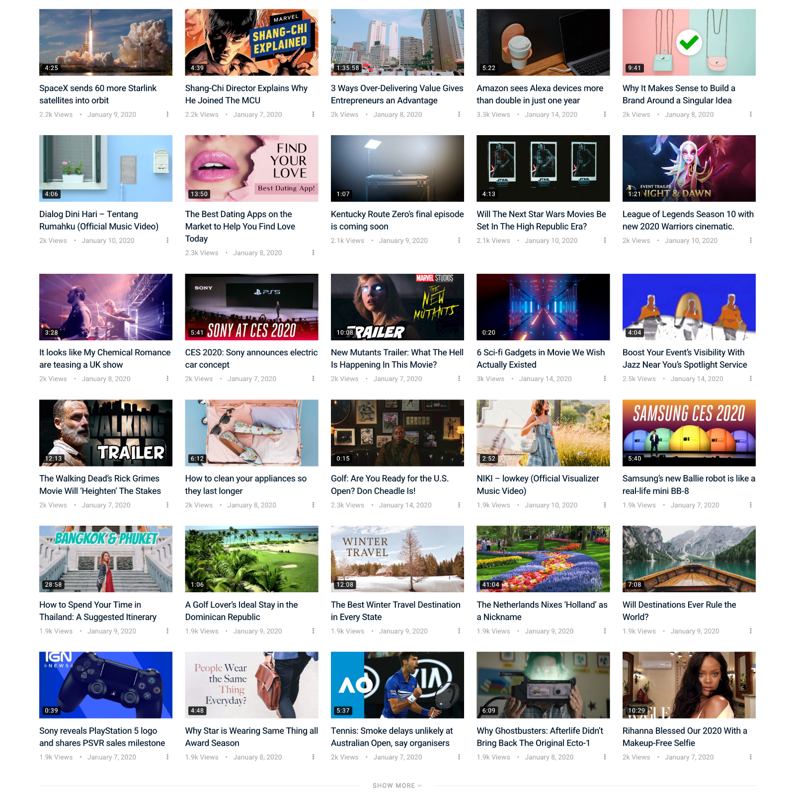Stream Video Website Design with Free 5GB VPS Web Hosting