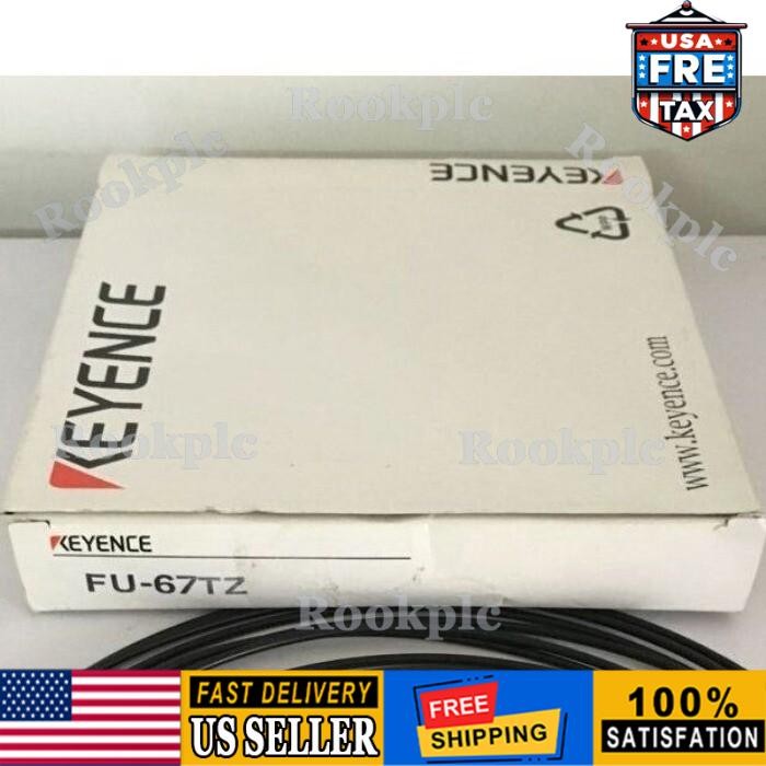 Keyence FU-67TZ Fiber Optic Sensor FU67TZ Digital Fiber Unit US Free TAX