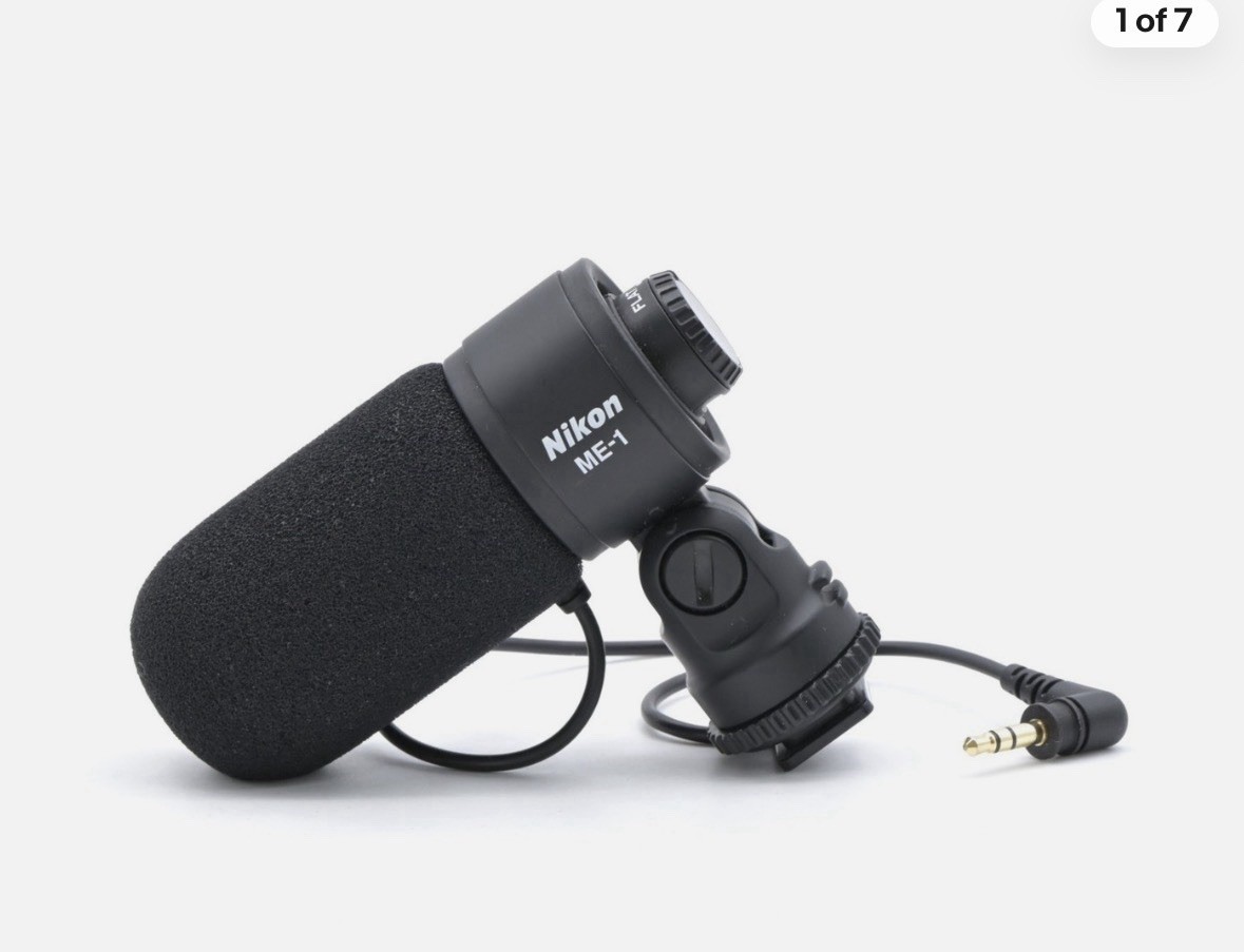 Nikon Stereo Microphone ME-1 Camera Accessory [Mint] - ONLY 3 Left