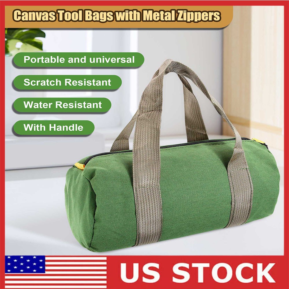 USHeavy Duty Tool Bag with Zipper Muti-Purpose Storage Large Capacity Waterproof