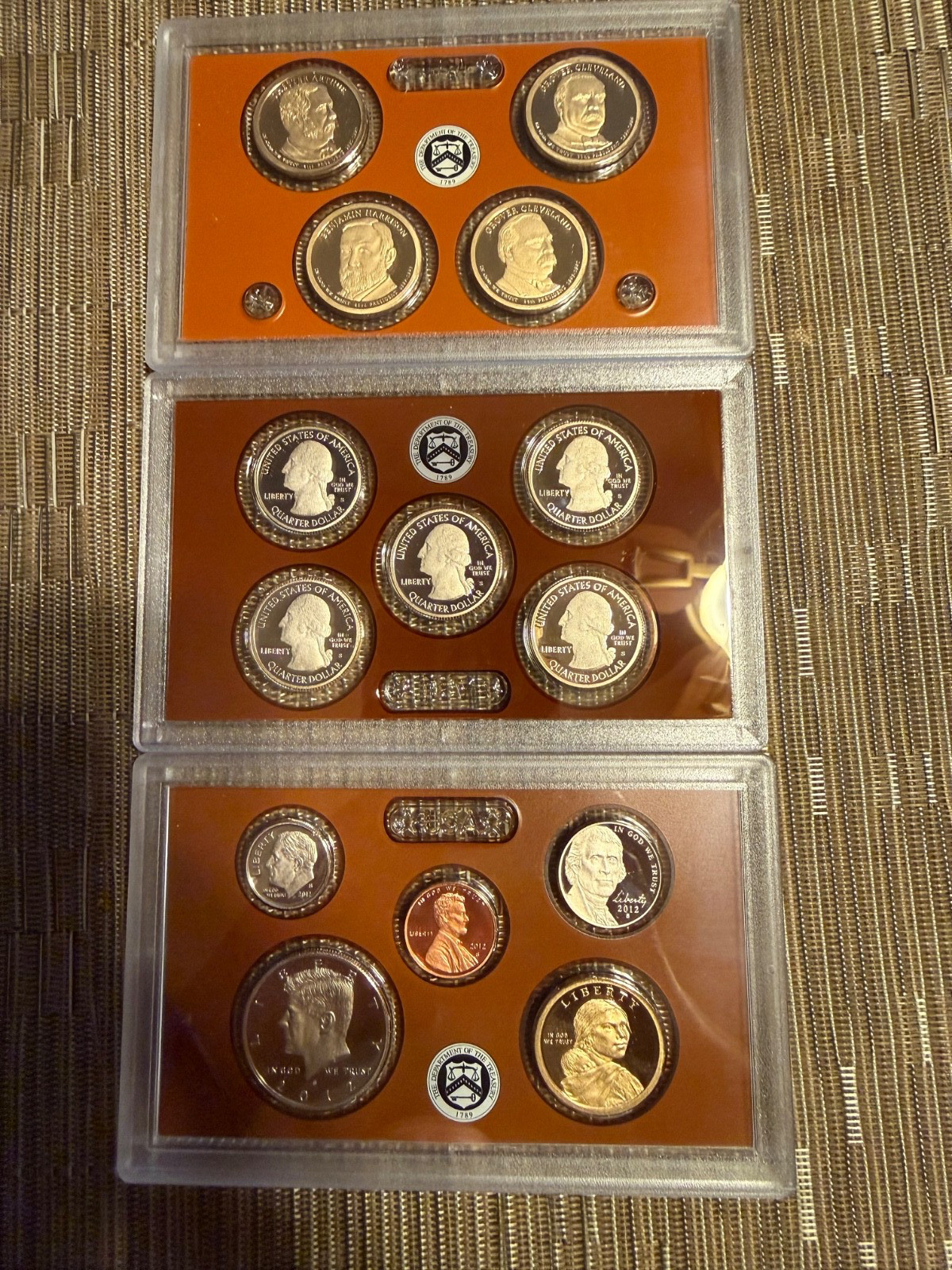 2012 US Mint Proof Set 14 coins w/free shipping