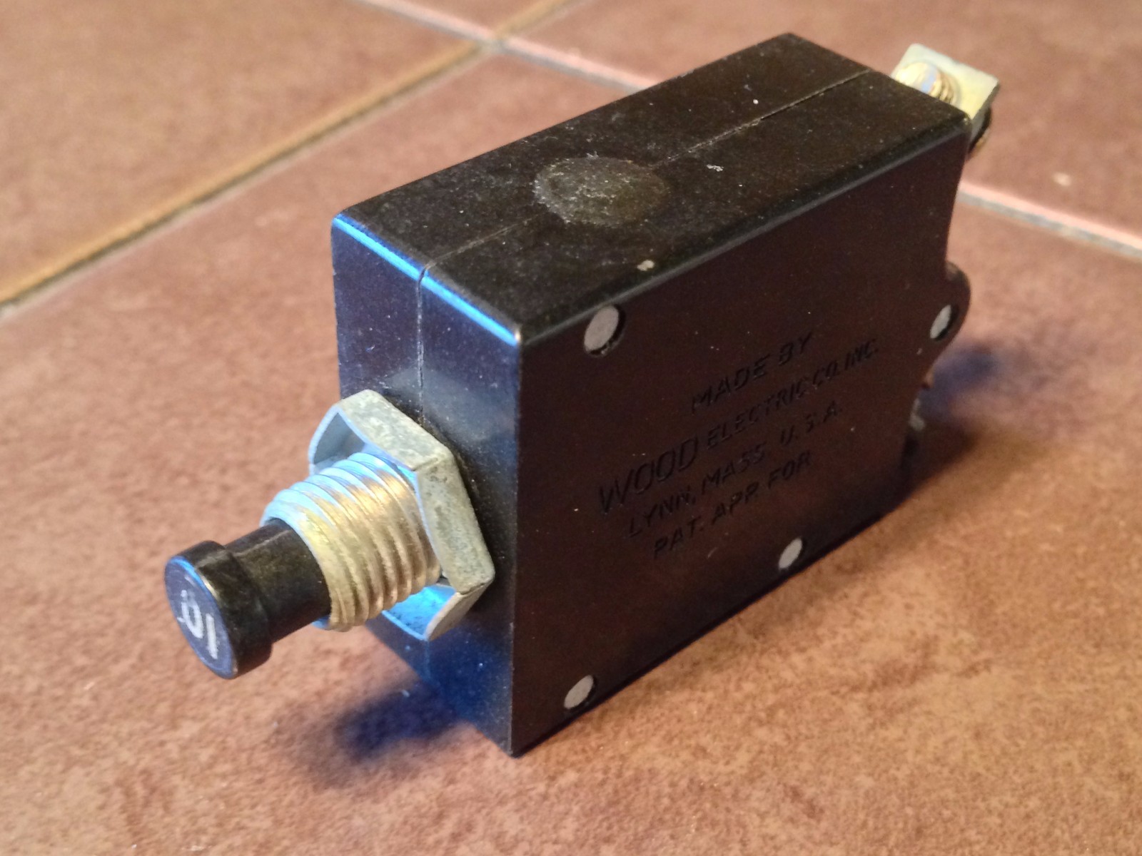 Wood 10 Amp Circuit Breaker CB-2310A