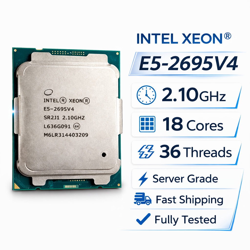 Intel Xeon E5-2695 v4 18-Core 36-Thread 2.10GHz LGA2011-3 Server Processor CPU
