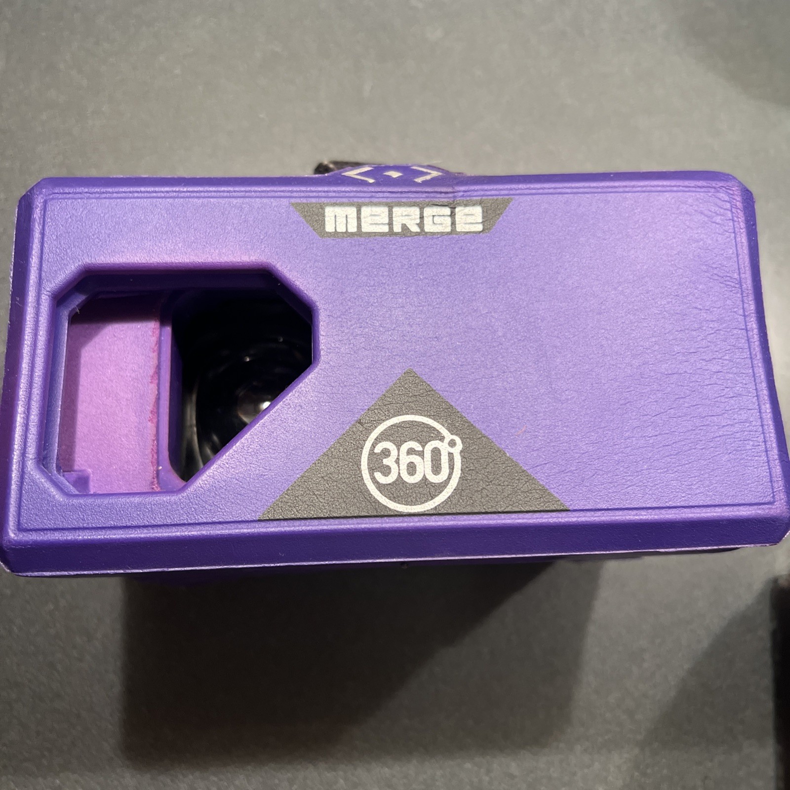 Merge 360 Degree Purple VR Virtual Reality Goggles Headset Phone Required