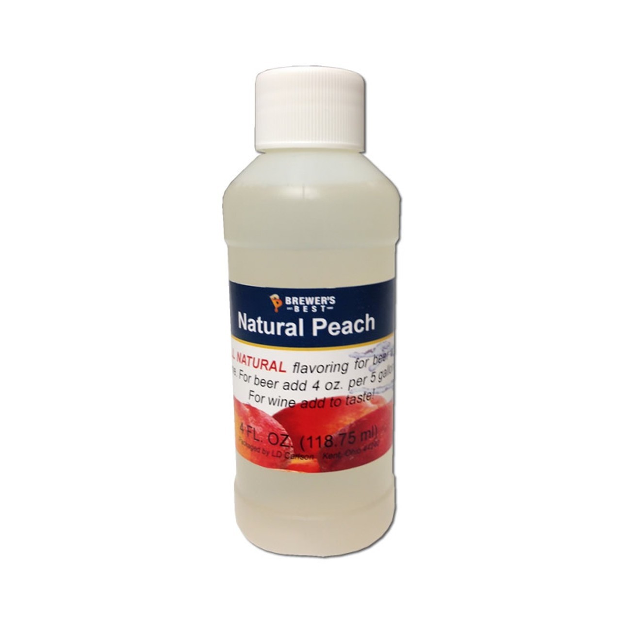 Peach - Brewer's Best Natural Beer Wine Moonshine Fruit Flavoring 4oz.