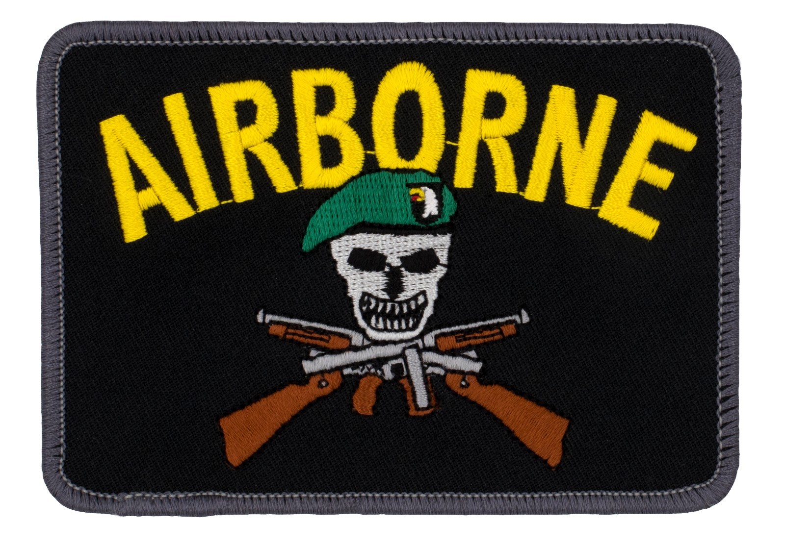 US Army Airborne Patch (506) 4 1/2" x 3" Embroidered Patch 58928