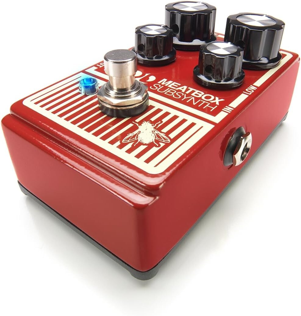 Digitech DOD Meatbox Subharmonic Synthesizer Pedal w/ Two Free Patch Cables