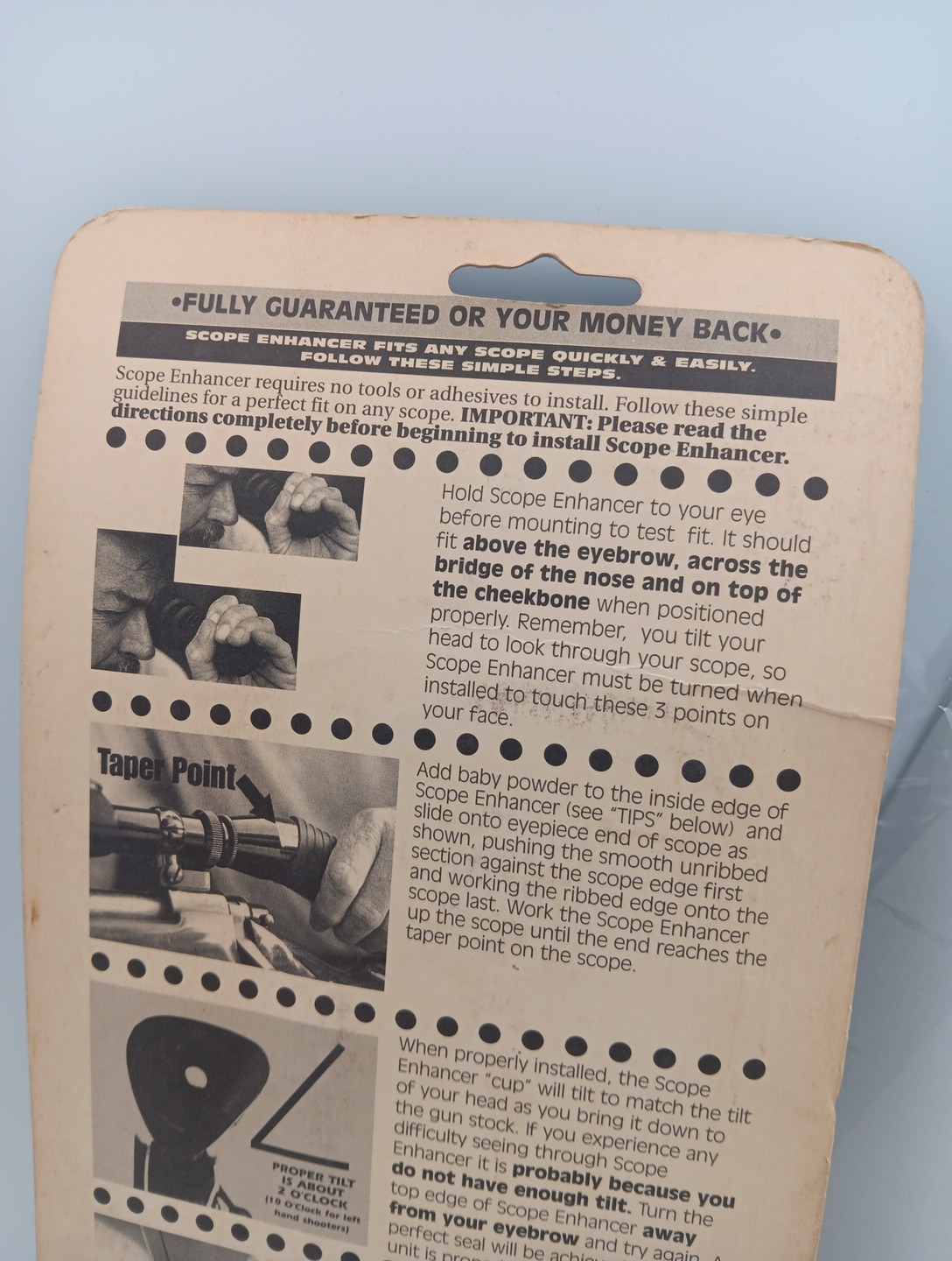 VTG The Original Scope Enhancer - Increase visibility under low light USA Made
