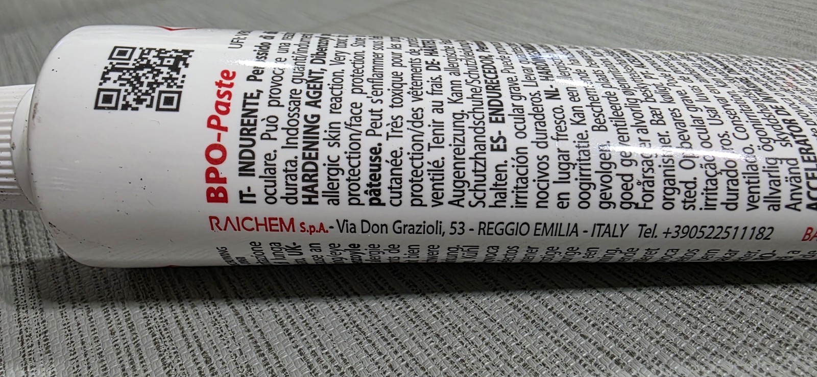 Raichem BPO Hardening Paste 4oz.