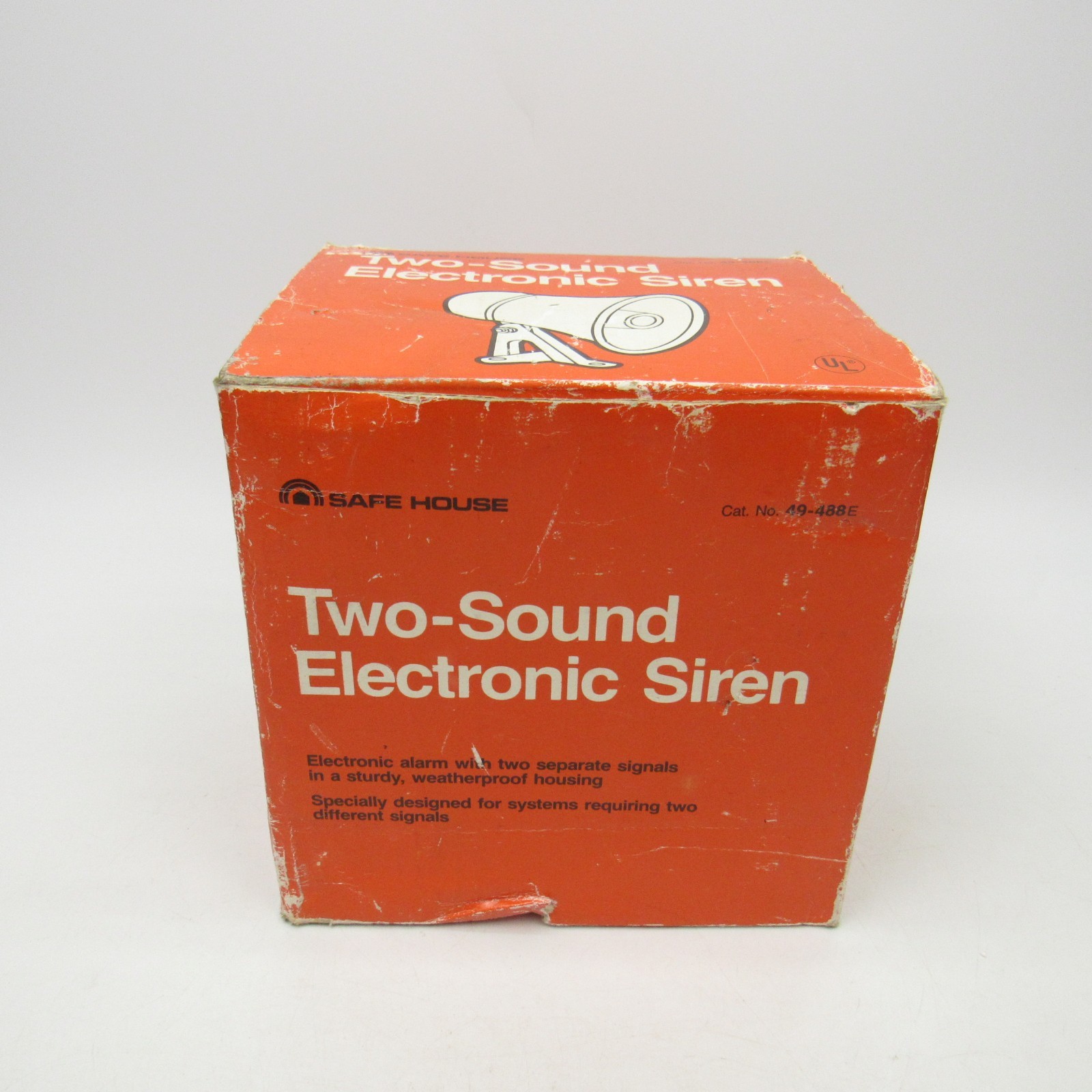 Radio Shack 49-488E Indoor/Outdoor Safe House Two-Sound Electronic Siren 12V