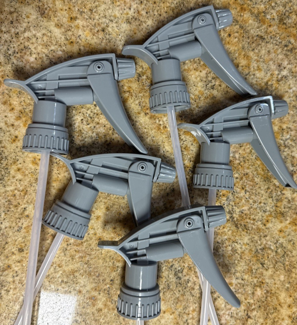 LOT OF 5 TOLCO 110550 Trigger Sprayer,24 oz; 32 oz,12 1/4"H 1CH72 ( 5 in a lot)
