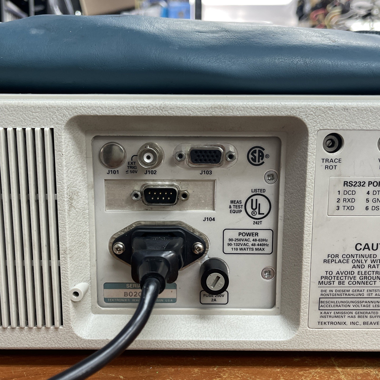 Tektronix 2714 Spectrum Analyzer unit only , 75ohm, UNTESTED