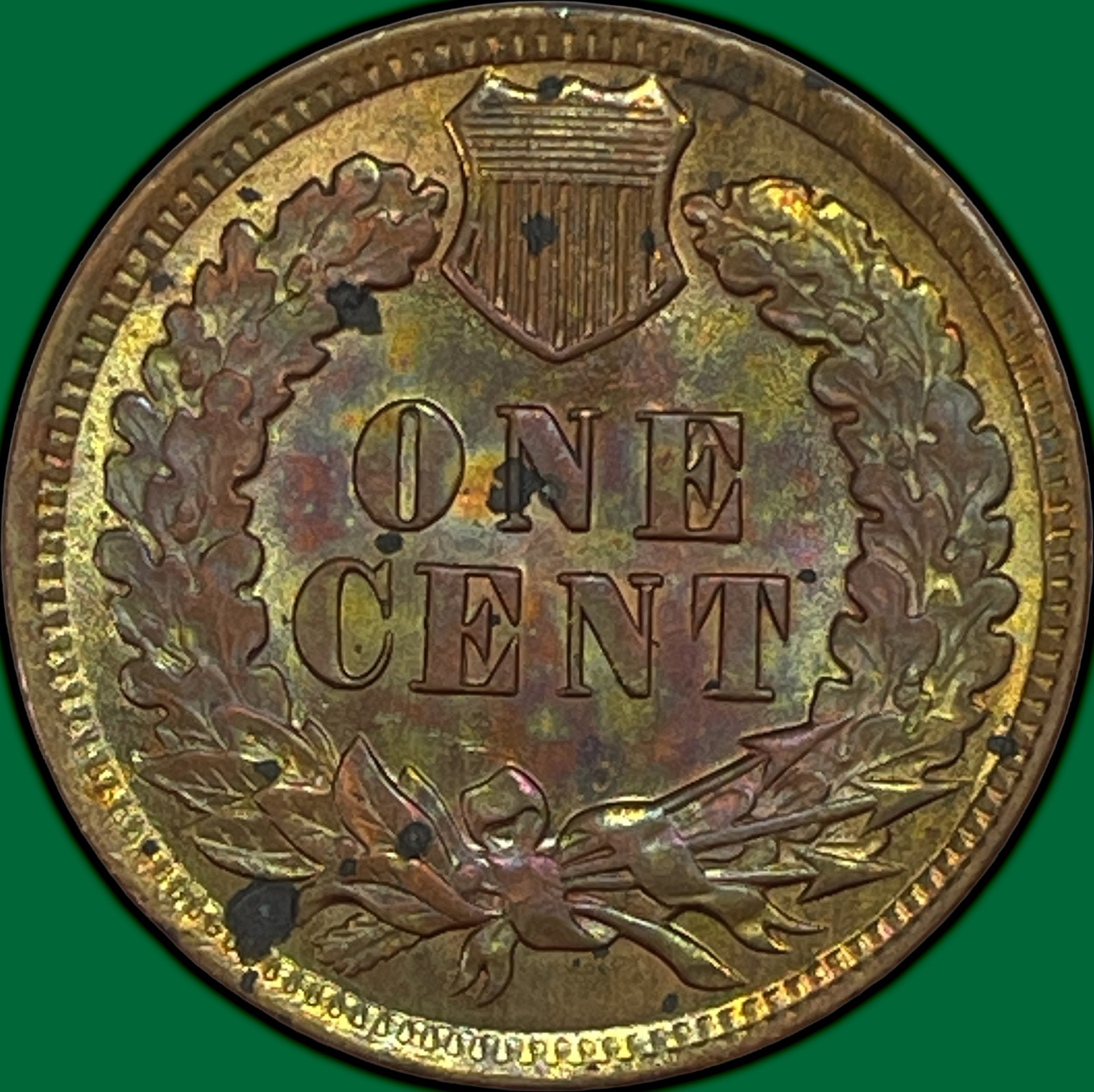 1902 Indian Head Cent Uncirculated UNC Coin #32743