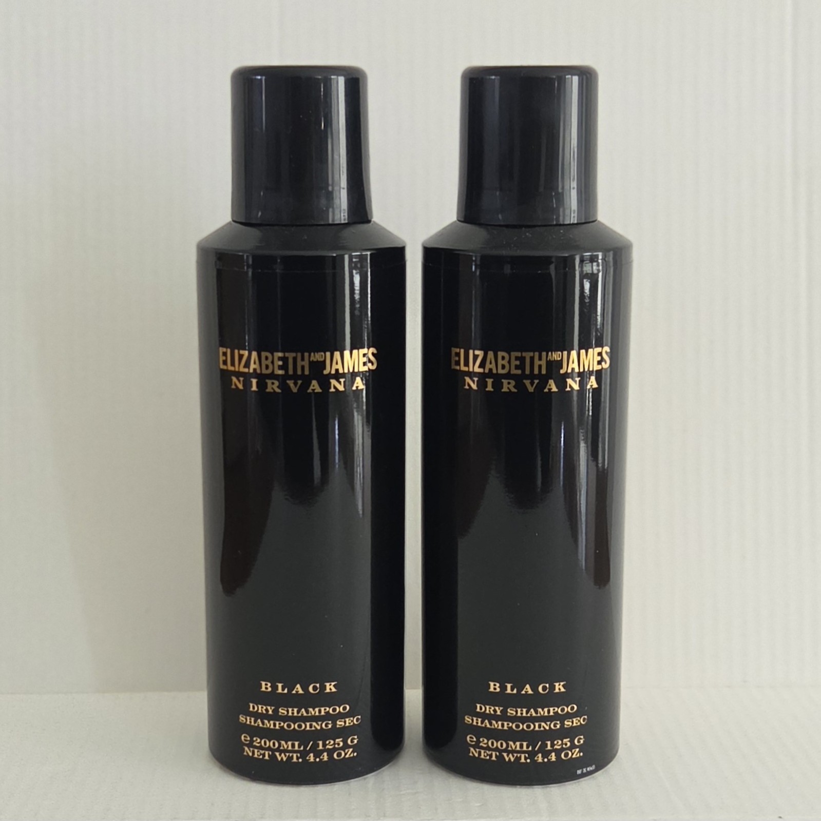 Lot of 2 Elizabeth and James Nirvana Black Dry Shampoo 4.4 Oz x2New without Box
